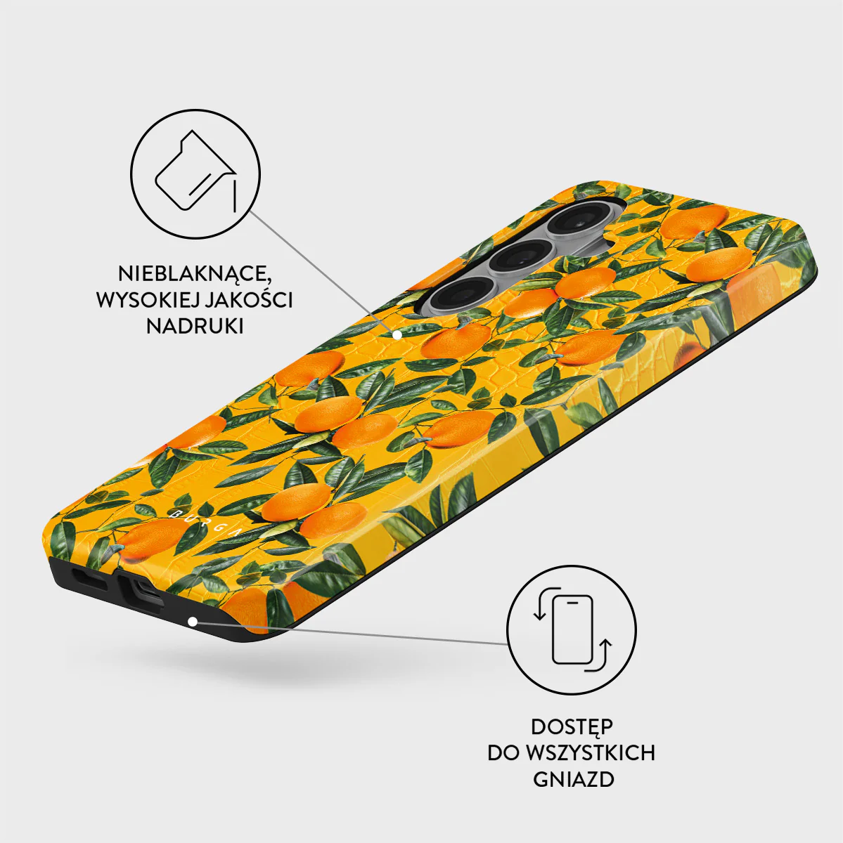 Orange Lemonade - Samsung Galaxy S26 Plus Etui - Image 3