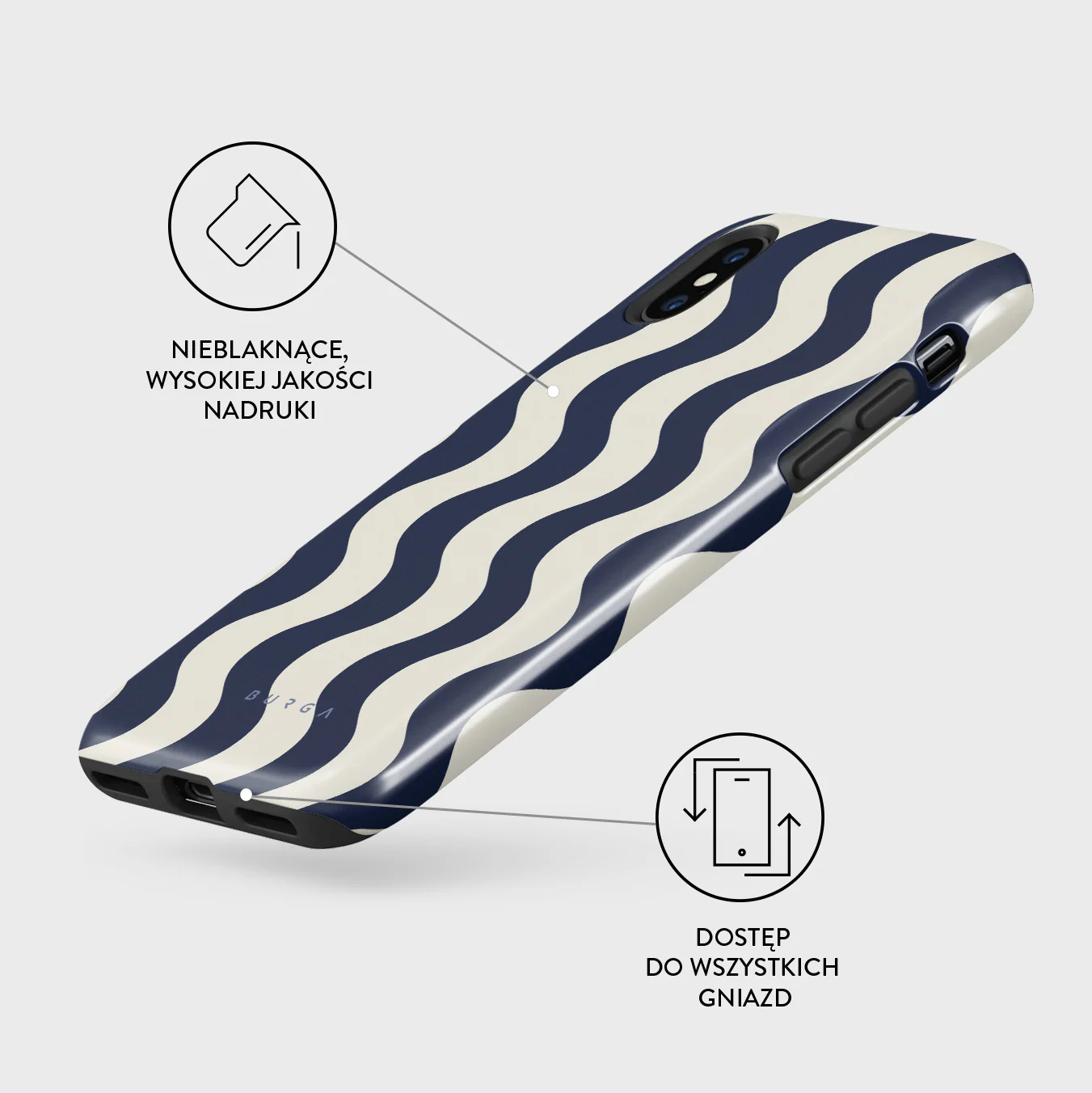 Out of Line - iPhone X / XS Etui - Image 7