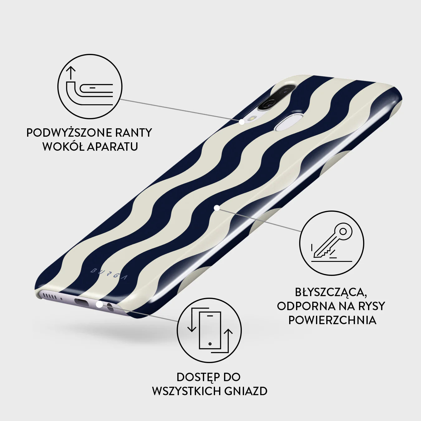 Out of Line - Samsung Galaxy A40 Etui - Image 3