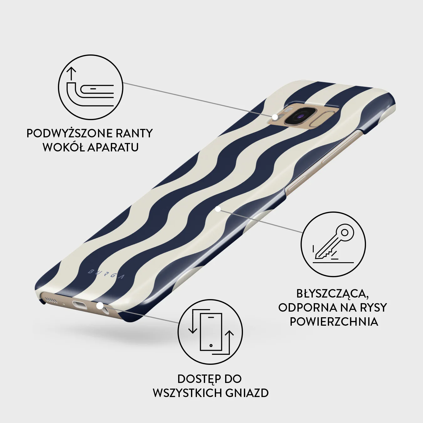 Out of Line - Samsung Galaxy S8 Etui - Image 3