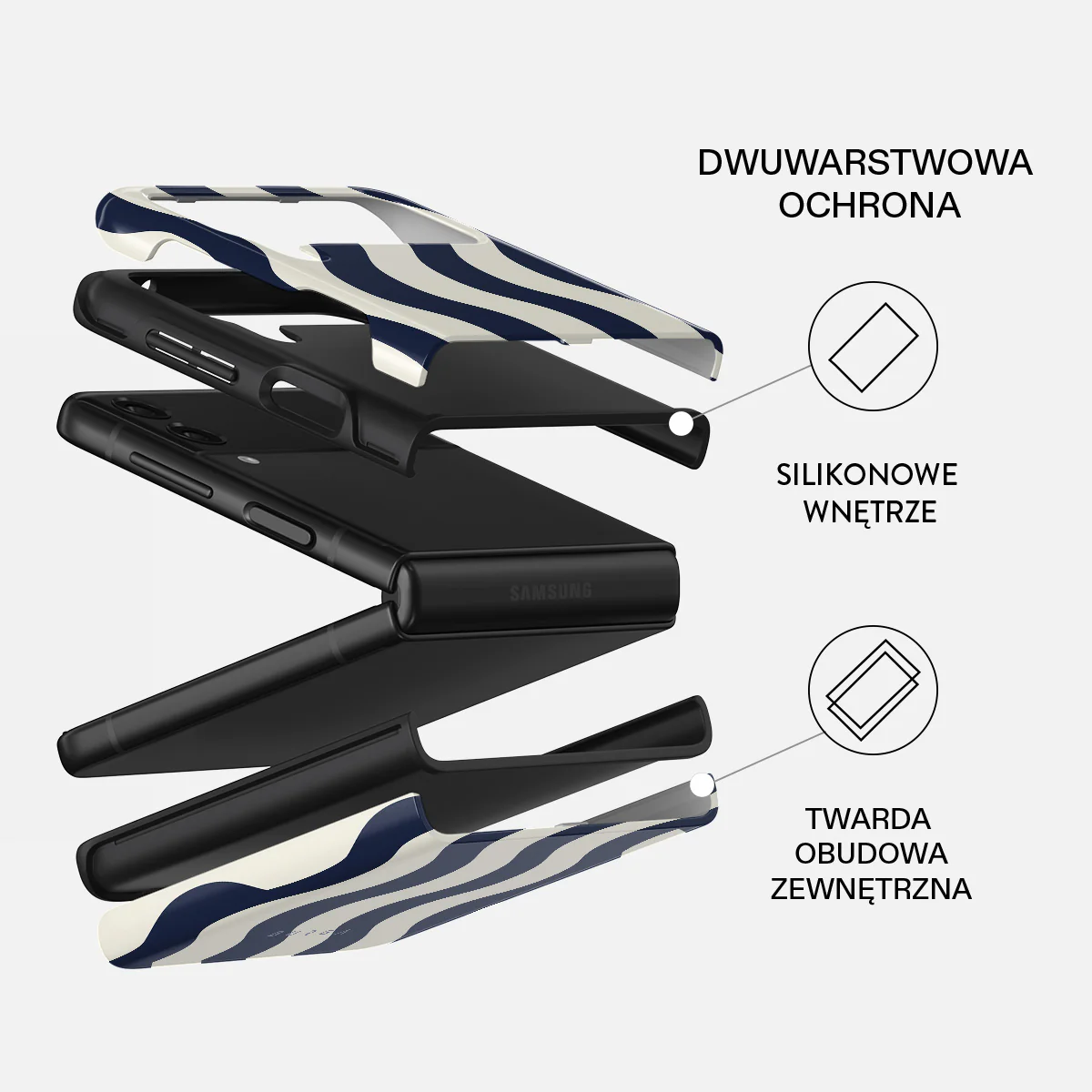 Out of Line - Samsung Galaxy Z Flip 3 Etui - Image 2