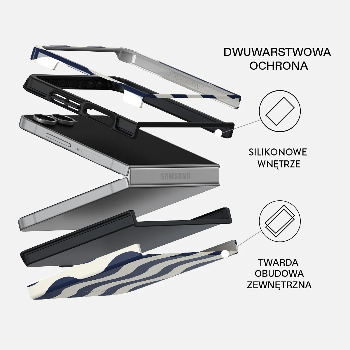 Out of Line - Samsung Galaxy Z Flip 7 Etui - Image 2