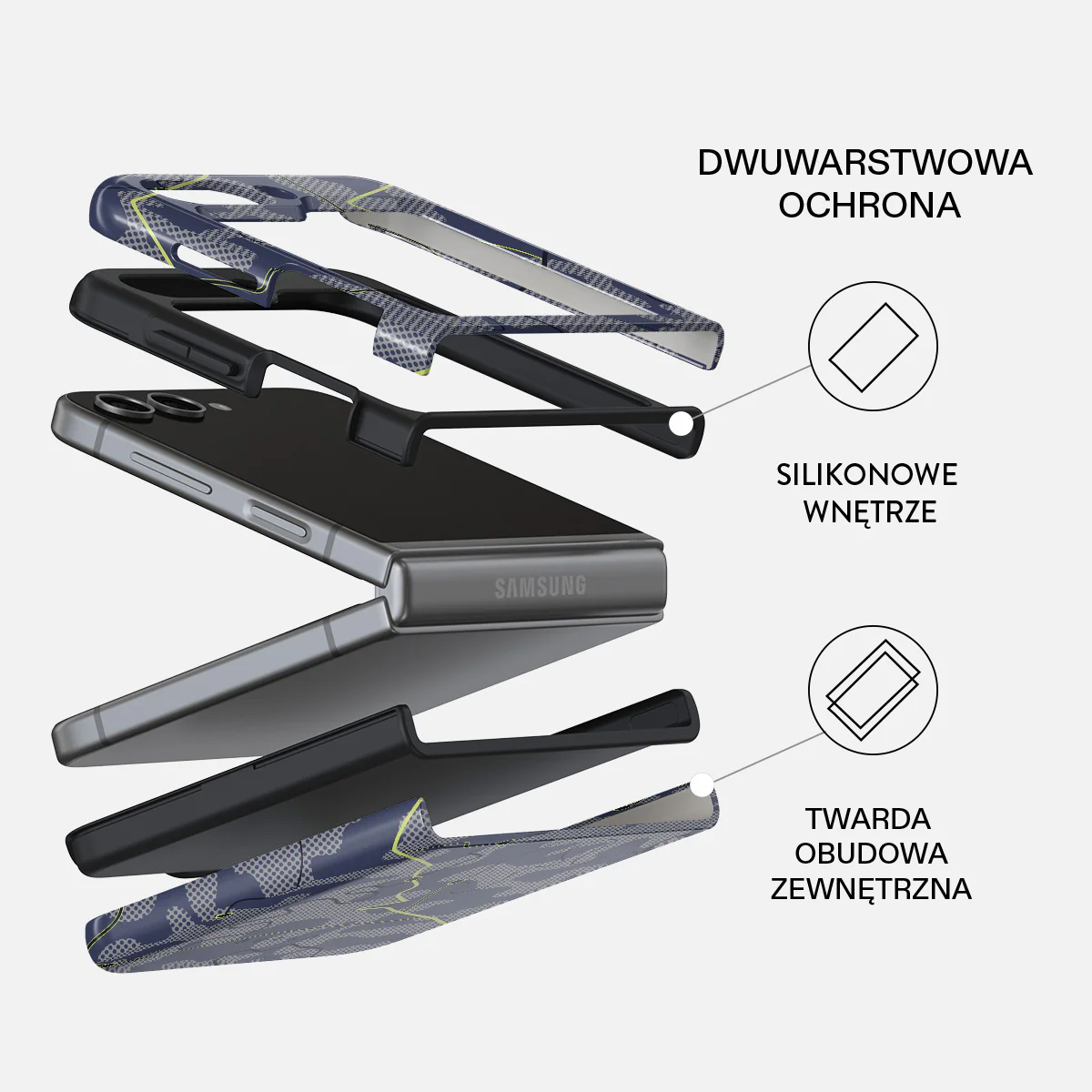 Pathfinder - Samsung Galaxy Z Flip 5 Etui - Image 2