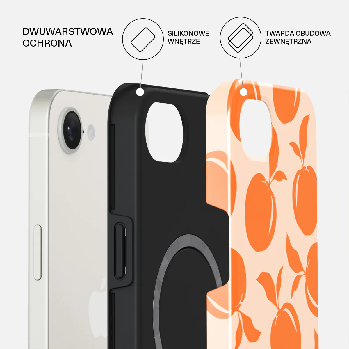 Peach Fuzz - iPhone 17e Etui - Image 2
