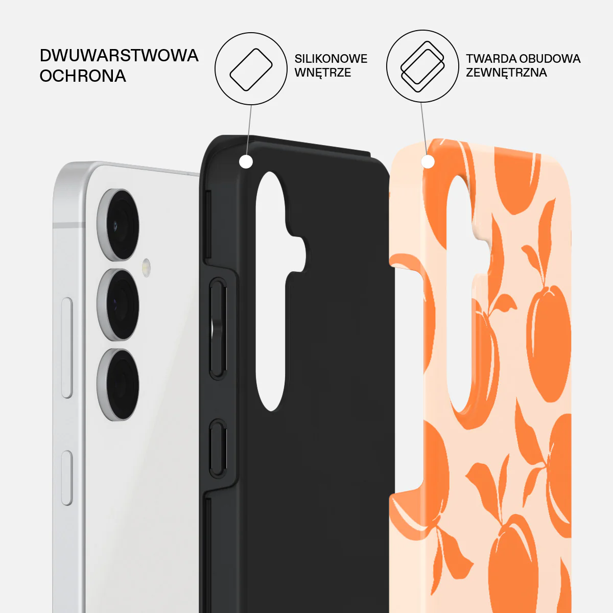 Peach Fuzz - Samsung Galaxy S25 FE Etui - Image 2