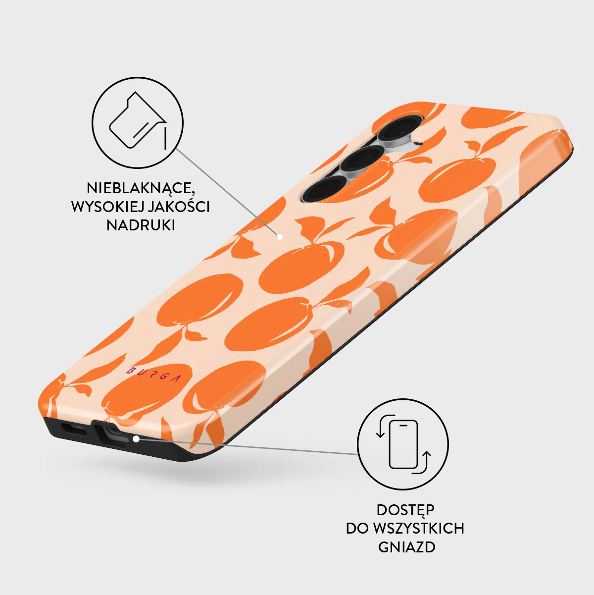 Peach Fuzz - Samsung Galaxy S25 FE Etui - Image 3