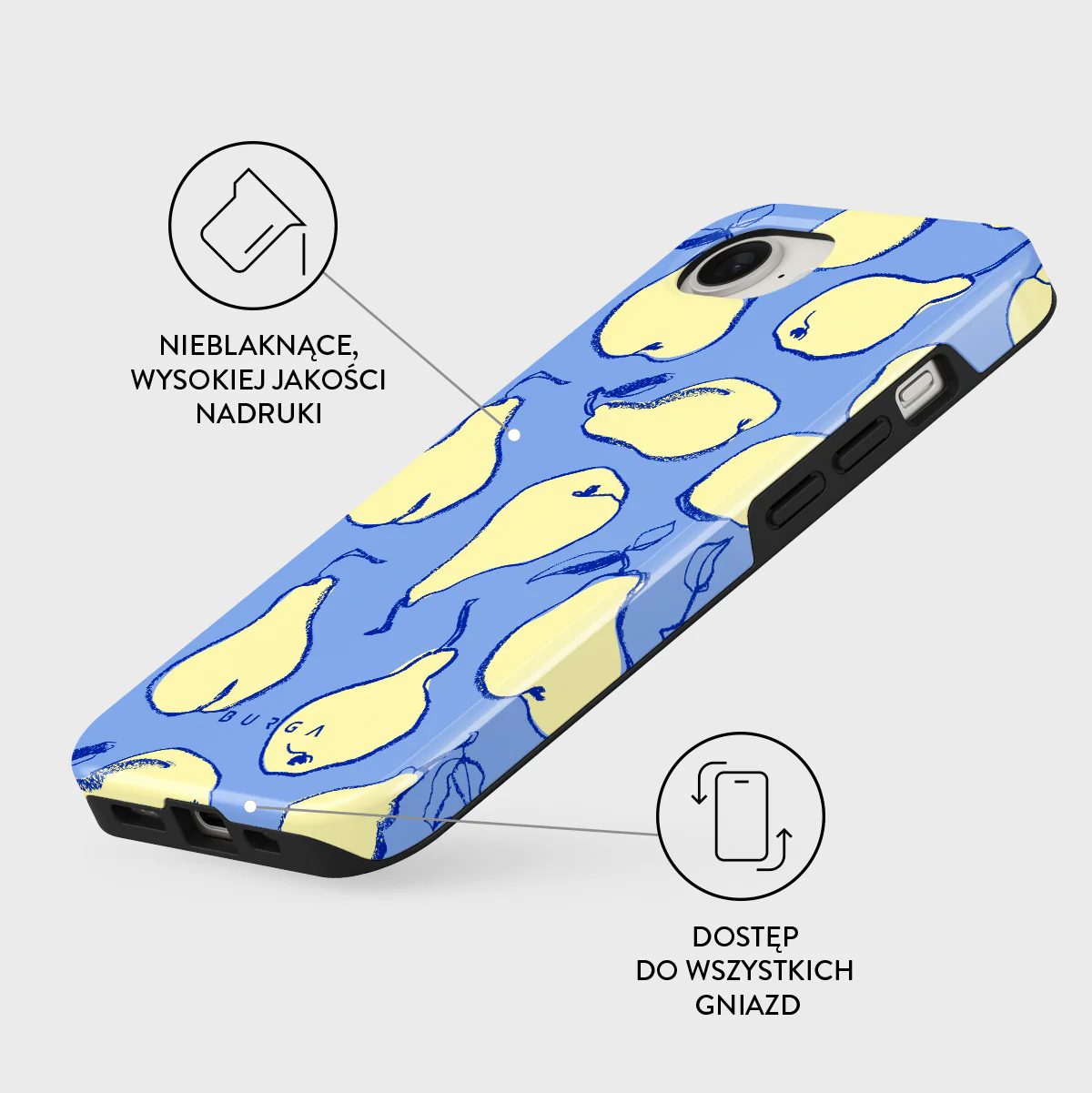 Pear Crush - iPhone 17e Etui - Image 3