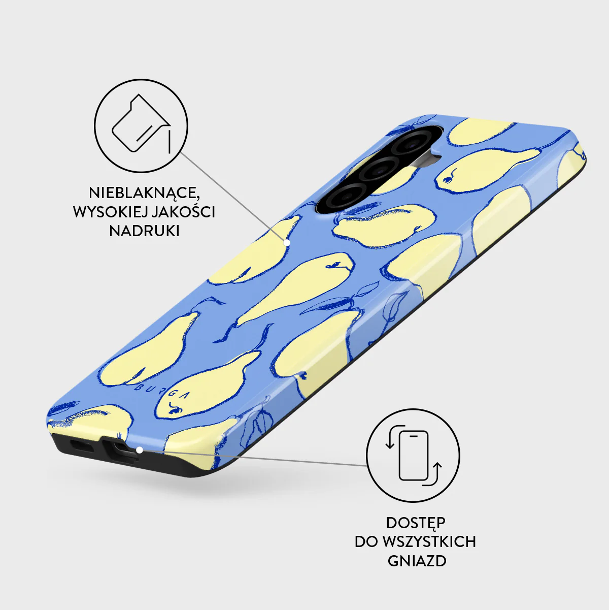 Pear Crush - Samsung Galaxy A57 5G Etui - Image 3