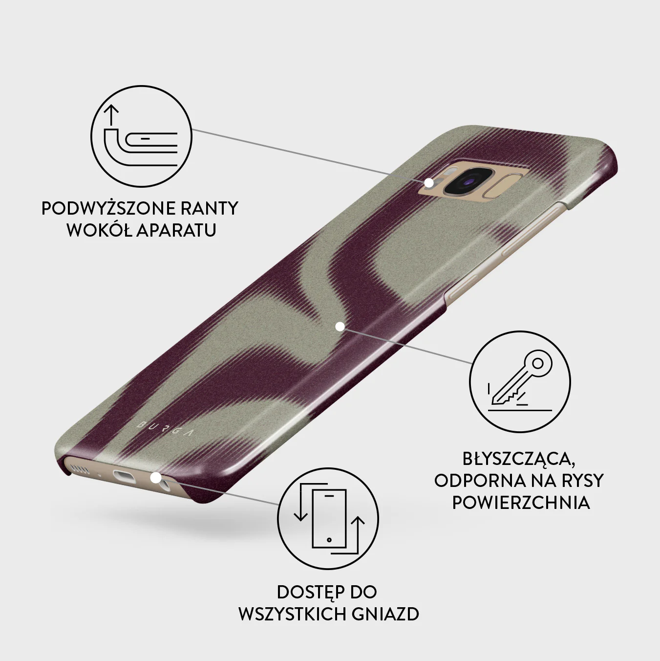 Phantom - Samsung Galaxy S8 Etui - Image 3