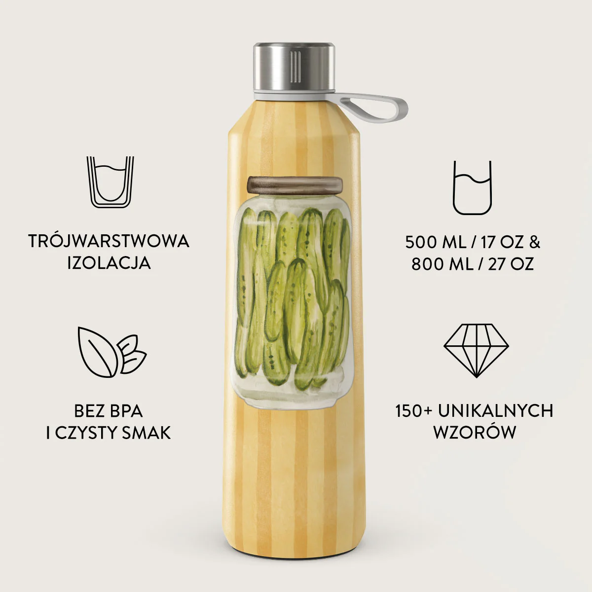Pickled - Butelka na wodę - Image 3