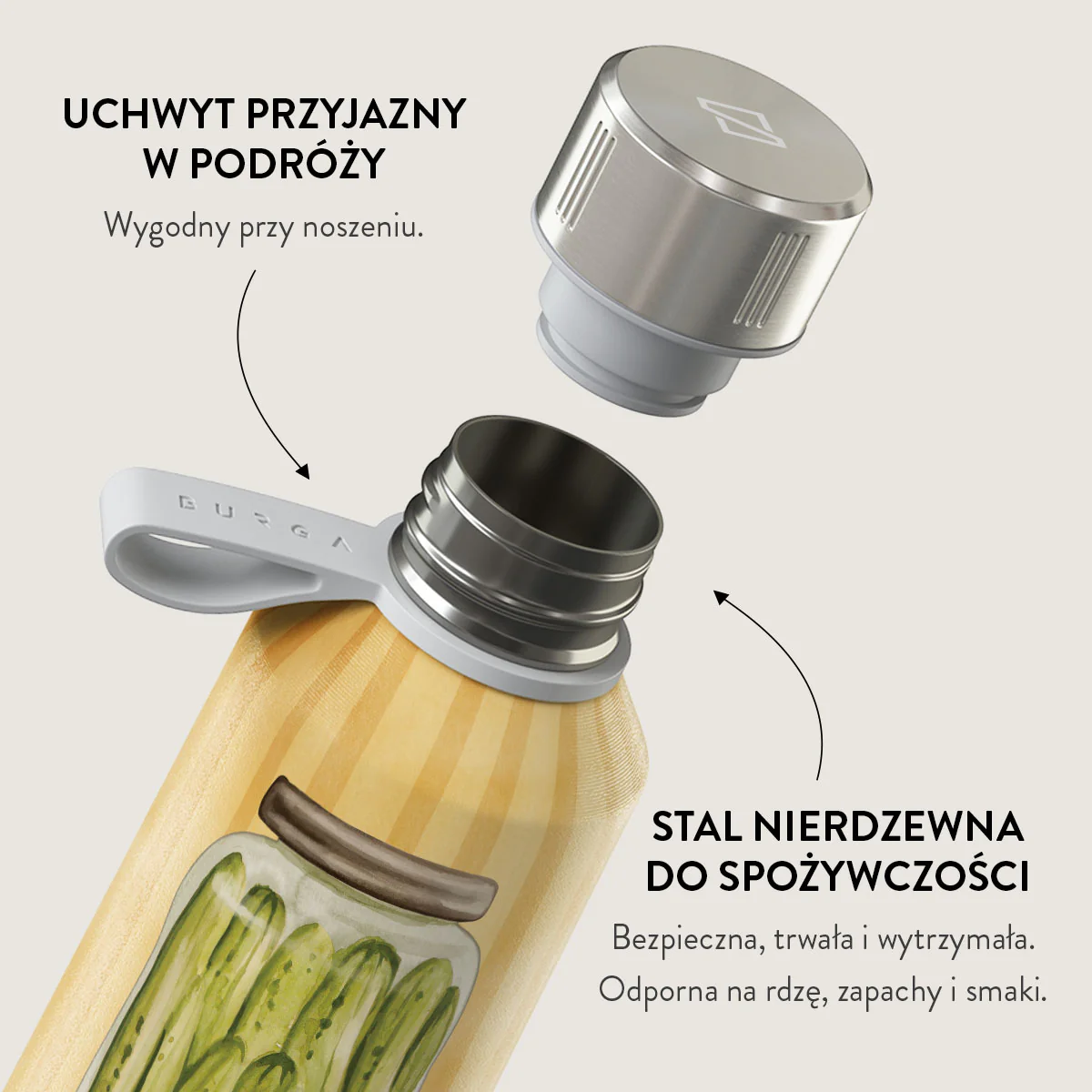 Pickled - Butelka na wodę - Image 4