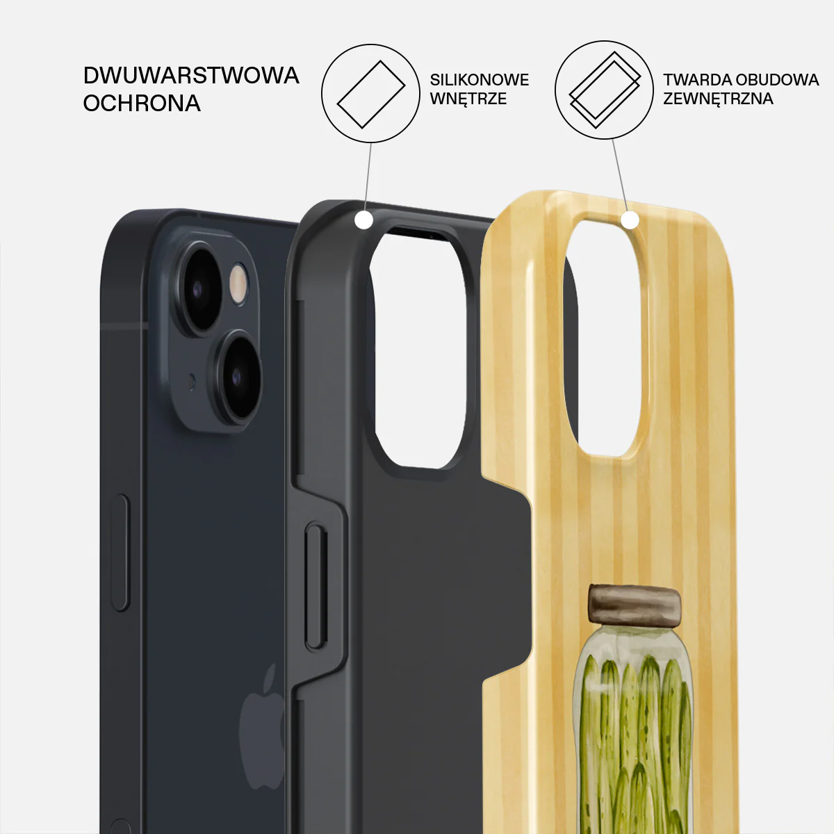Pickled - iPhone 15 Etui - Image 2