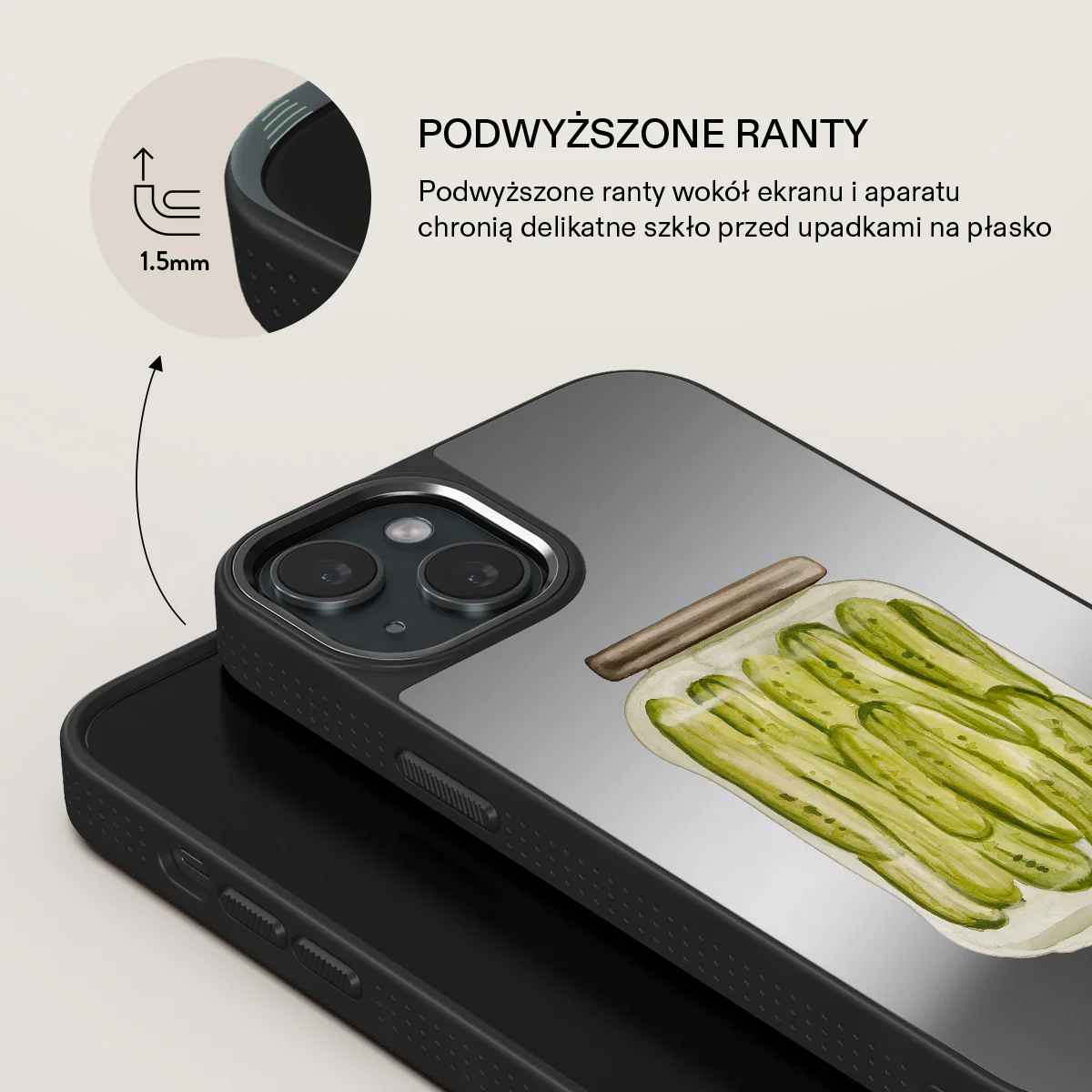 Pickled - iPhone 15 Etui - Image 38