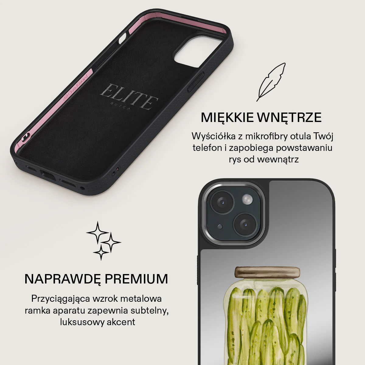 Pickled - iPhone 15 Etui - Image 40