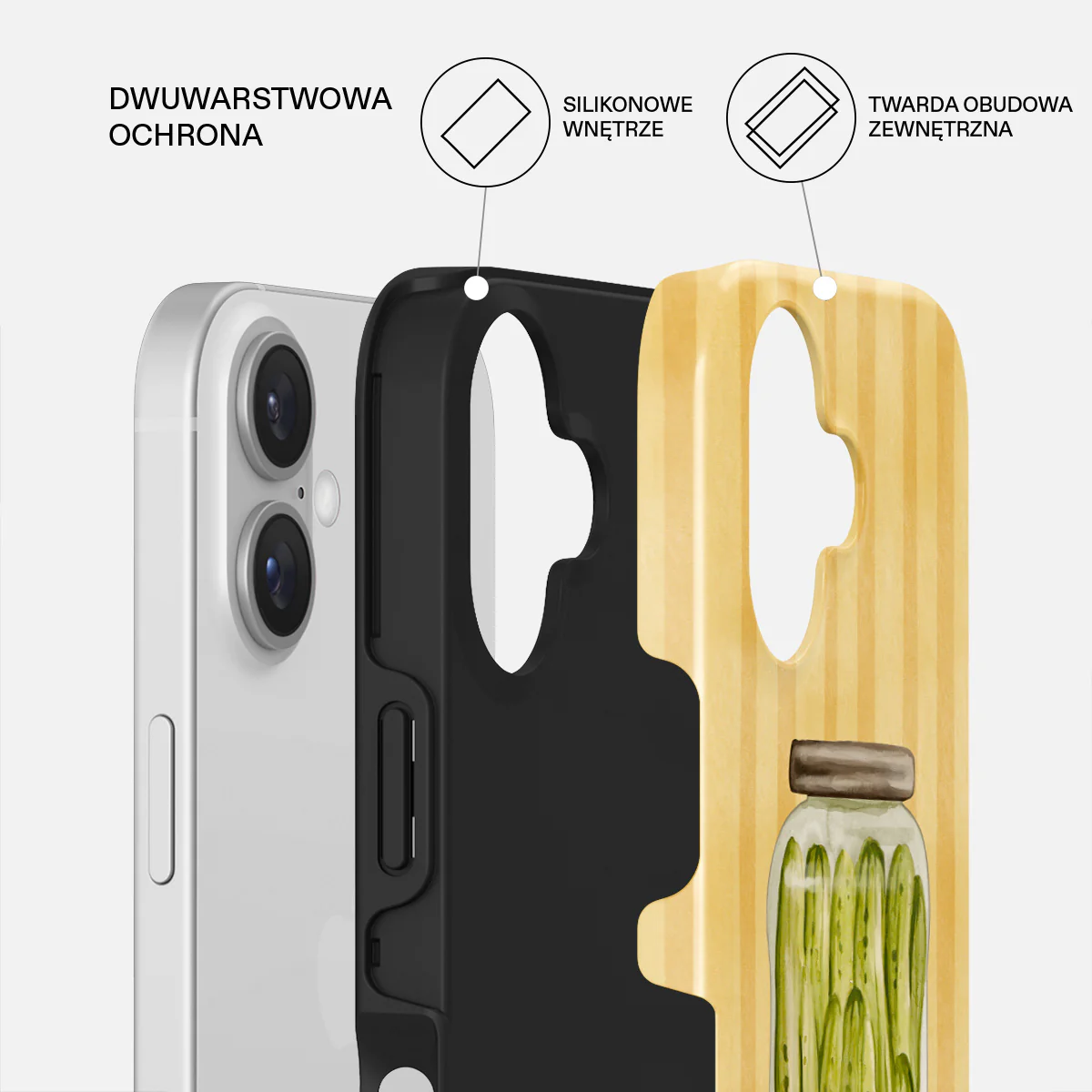 Pickled - iPhone 16 Plus Etui - Image 2
