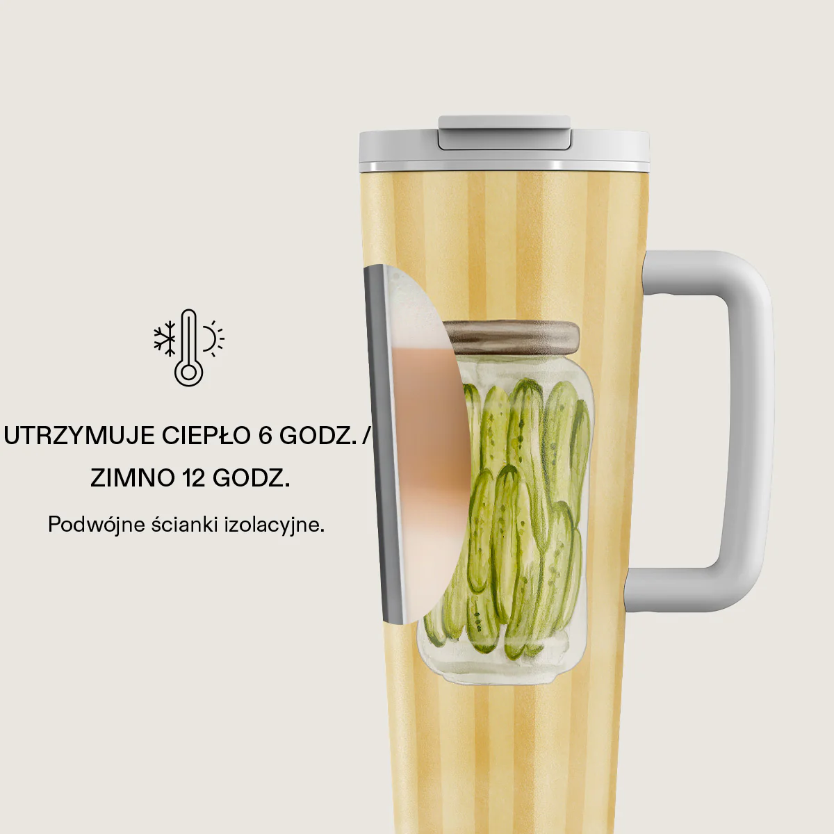 Pickled - Kubek podróżny EasyGrip - Image 4