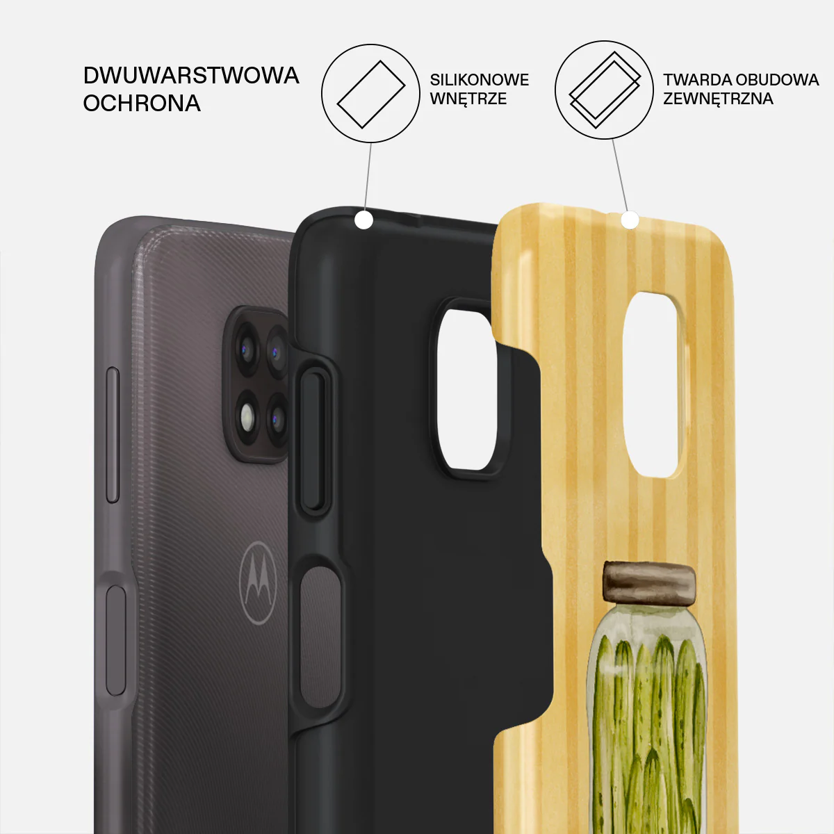 Pickled - Motorola Moto G Power 2021 Etui - Image 2