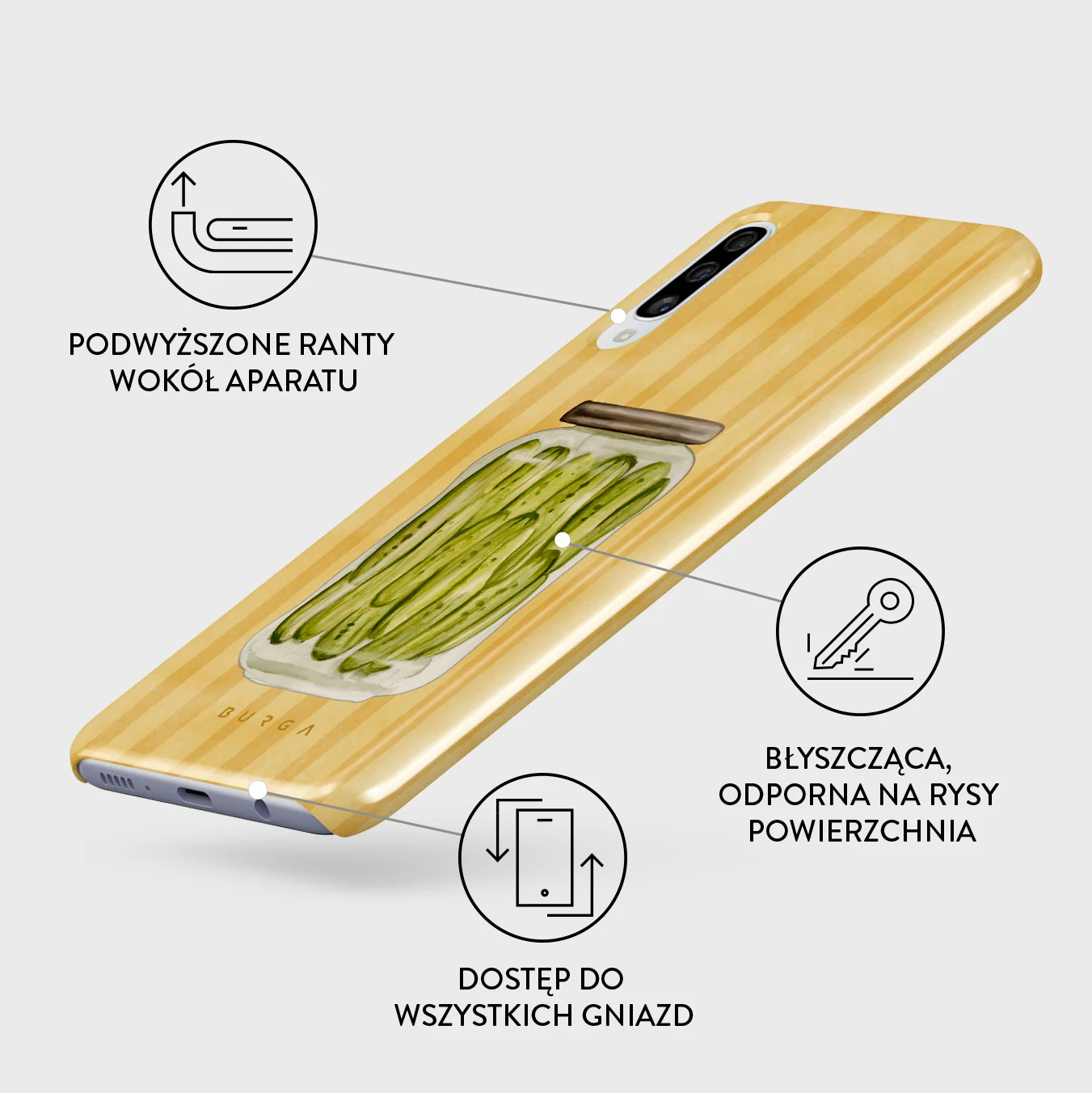 Pickled - Samsung Galaxy A50 Etui - Image 3