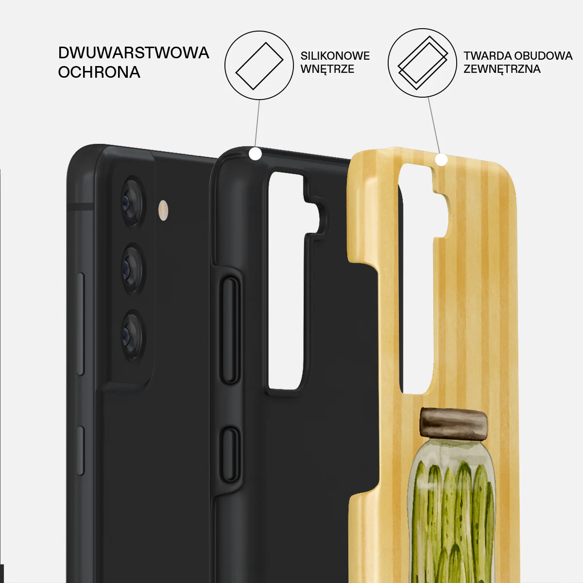 Pickled - Samsung Galaxy S21 FE Etui - Image 2