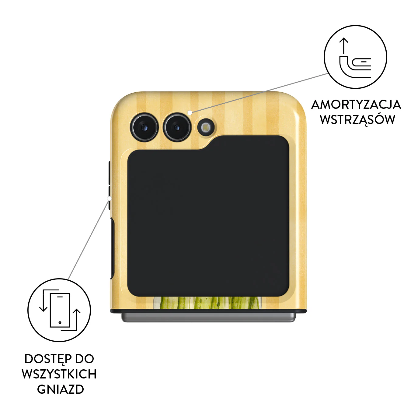 Pickled - Samsung Galaxy Z Flip 5 Etui - Image 3