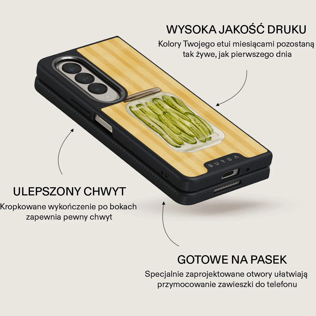 Pickled - Samsung Galaxy Z Fold 4 Etui - Image 17