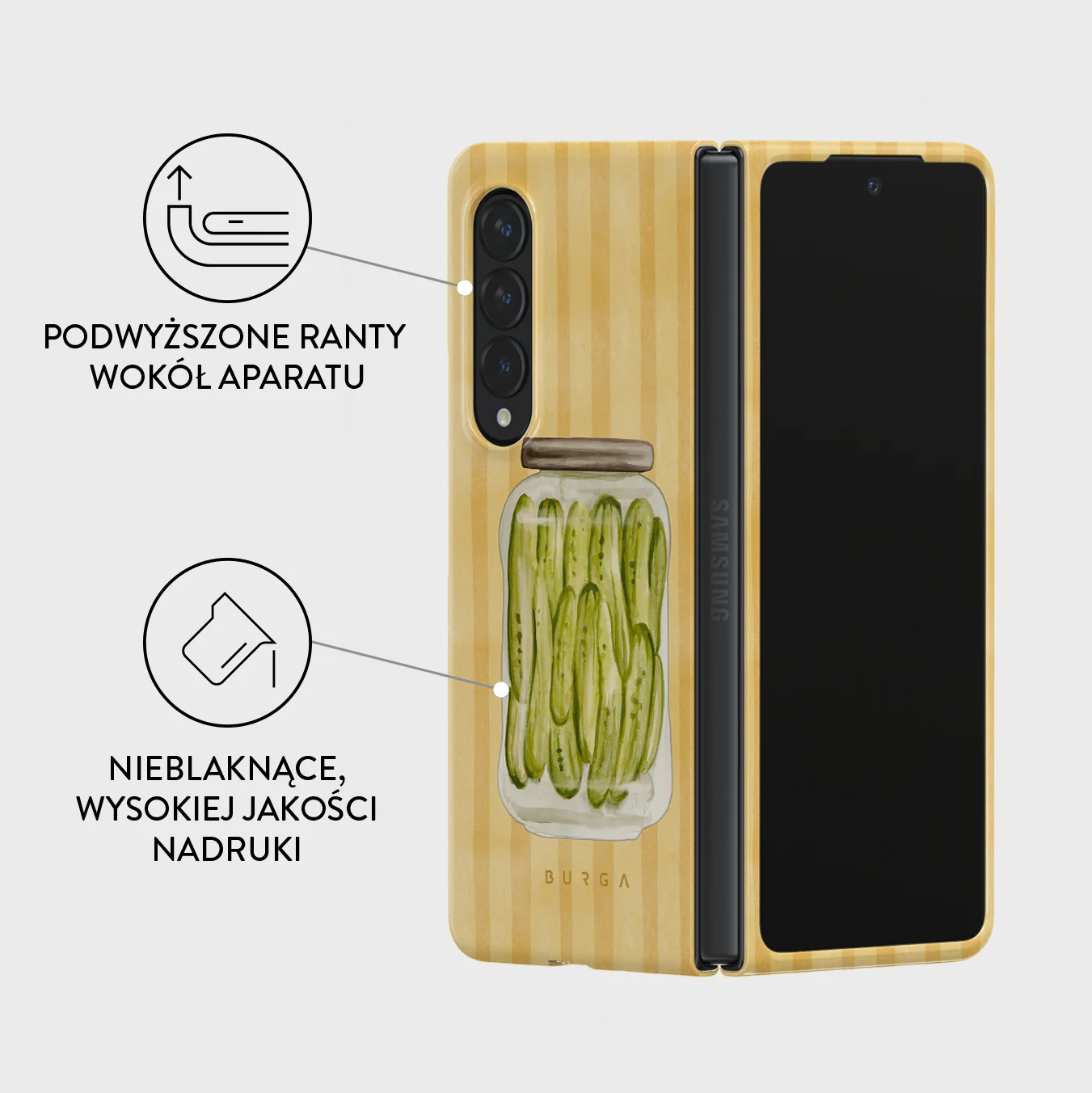 Pickled - Samsung Galaxy Z Fold 4 Etui - Image 3