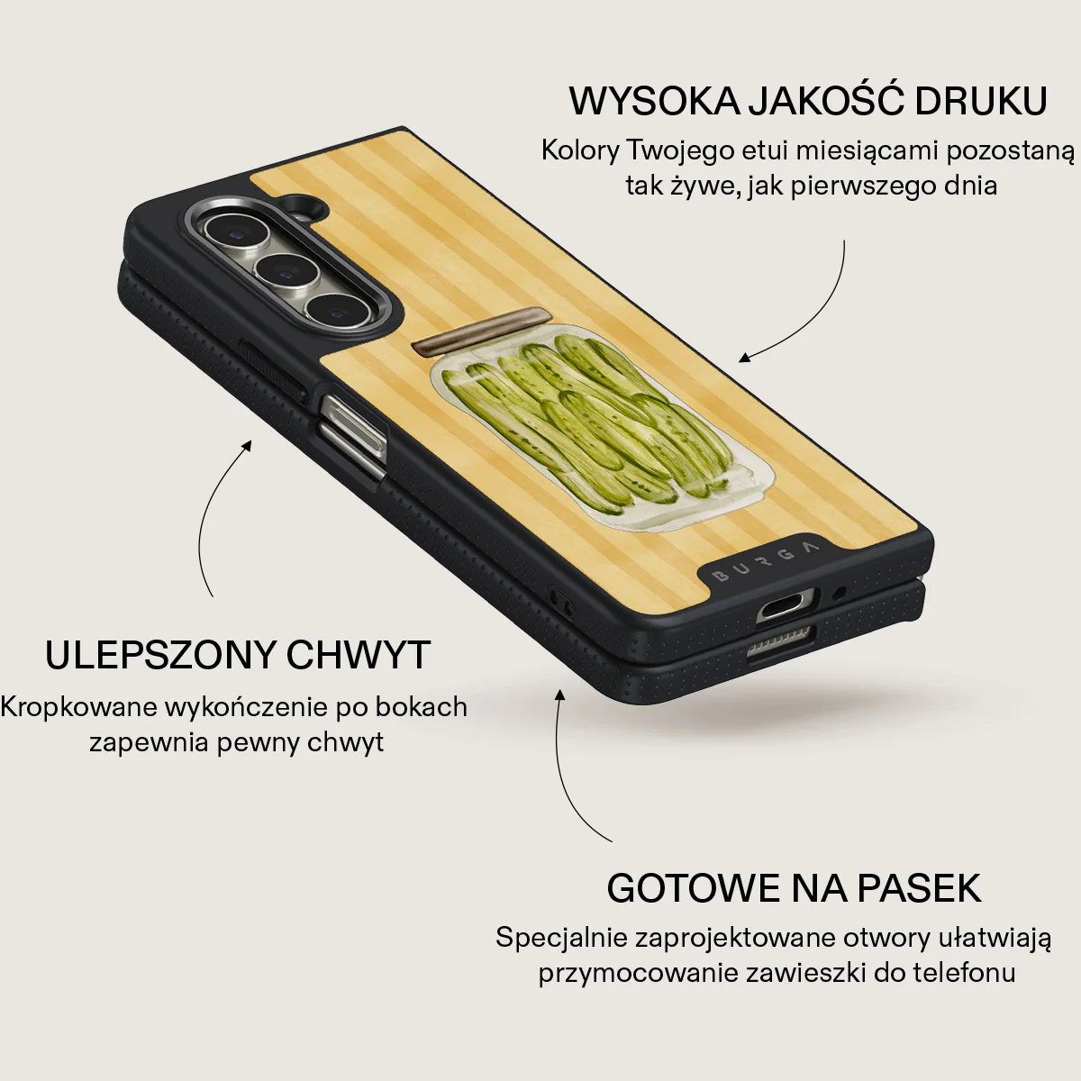 Pickled - Samsung Galaxy Z Fold 5 Etui - Image 12