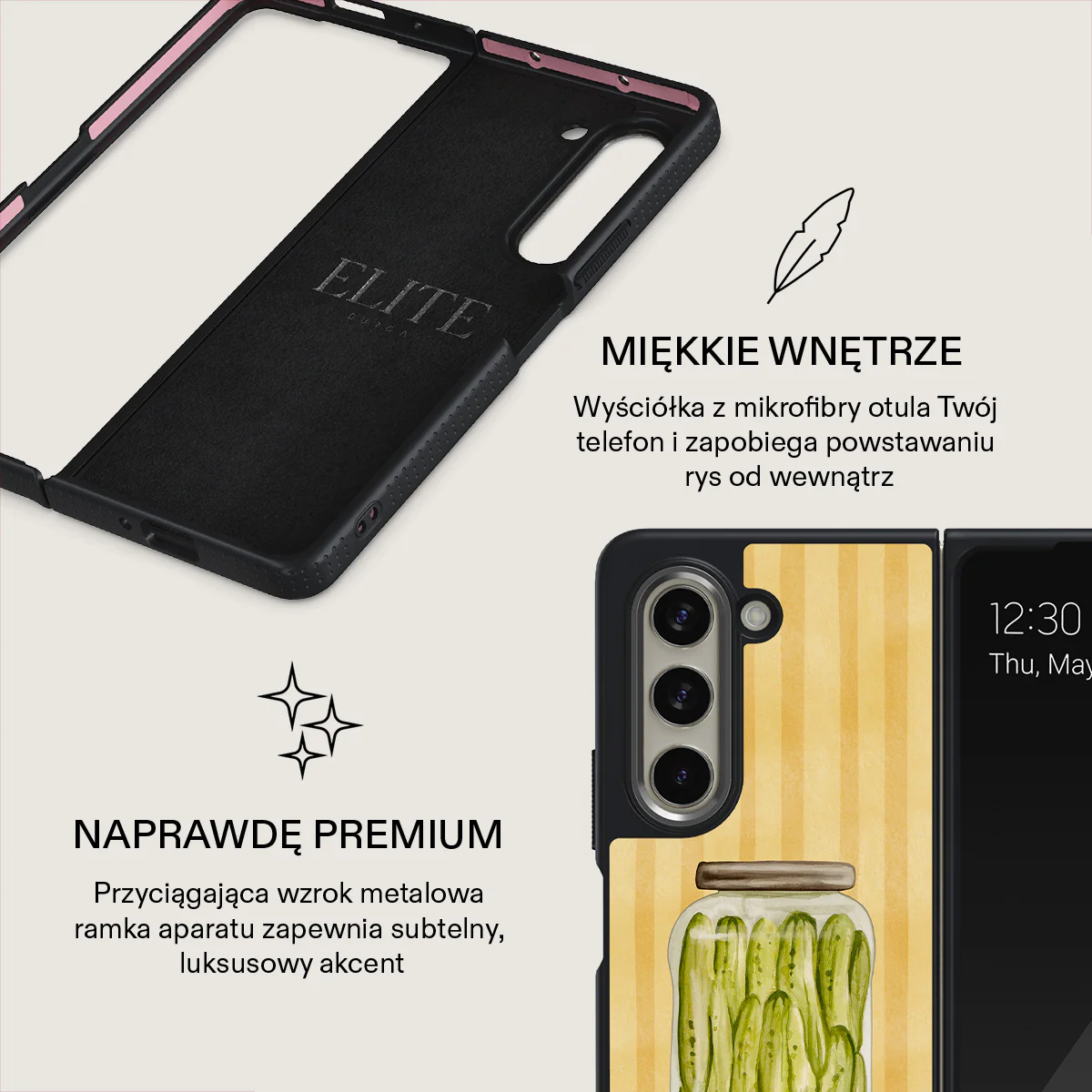 Pickled - Samsung Galaxy Z Fold 5 Etui - Image 13