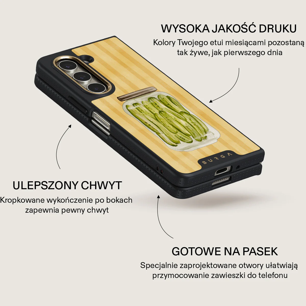 Pickled - Samsung Galaxy Z Fold 5 Etui - Image 5