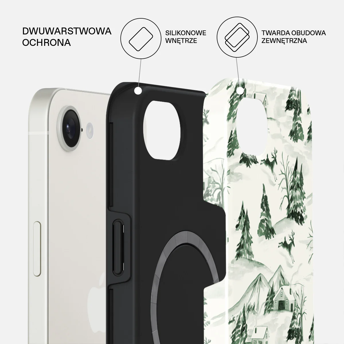 Pine Lodge - iPhone 17e Etui - Image 2