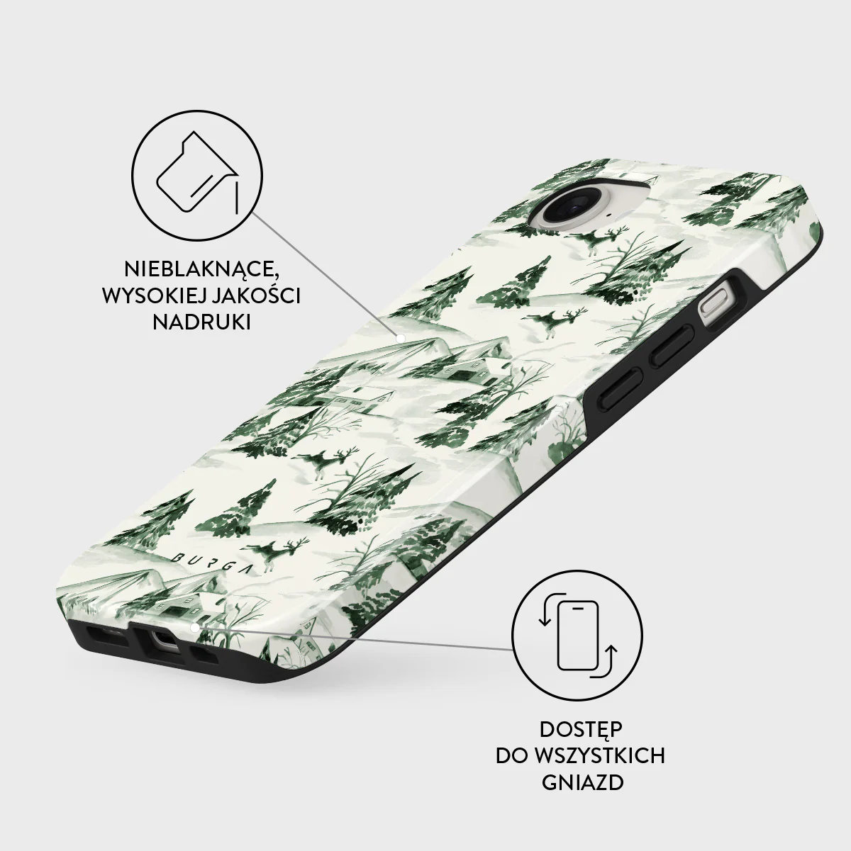 Pine Lodge - iPhone 17e Etui - Image 3
