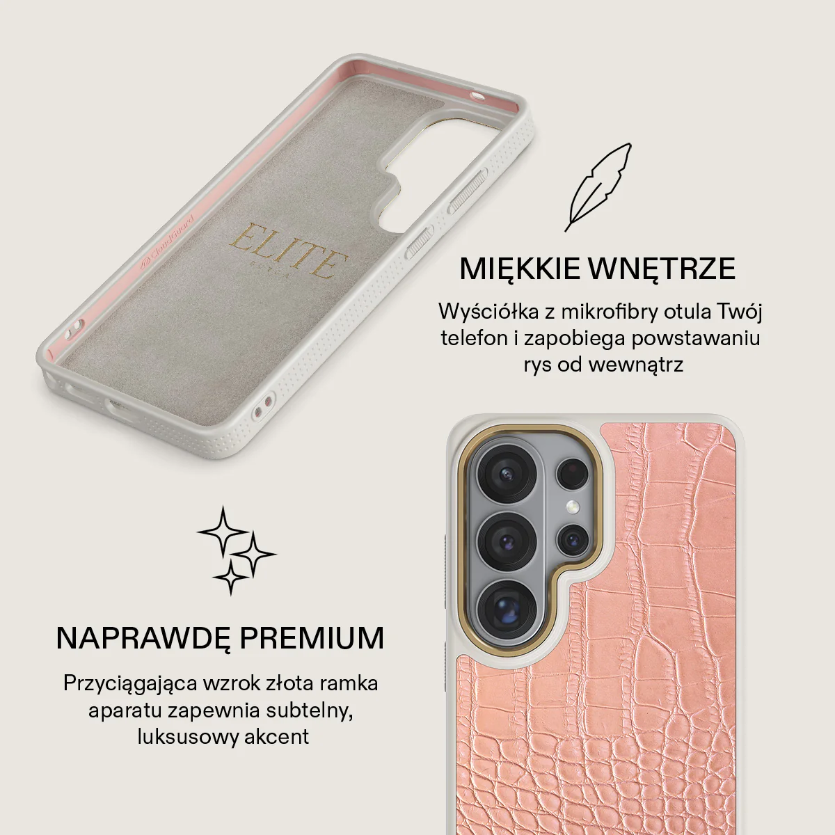 Pink Croco - Samsung Galaxy S26 Ultra Etui - Image 31