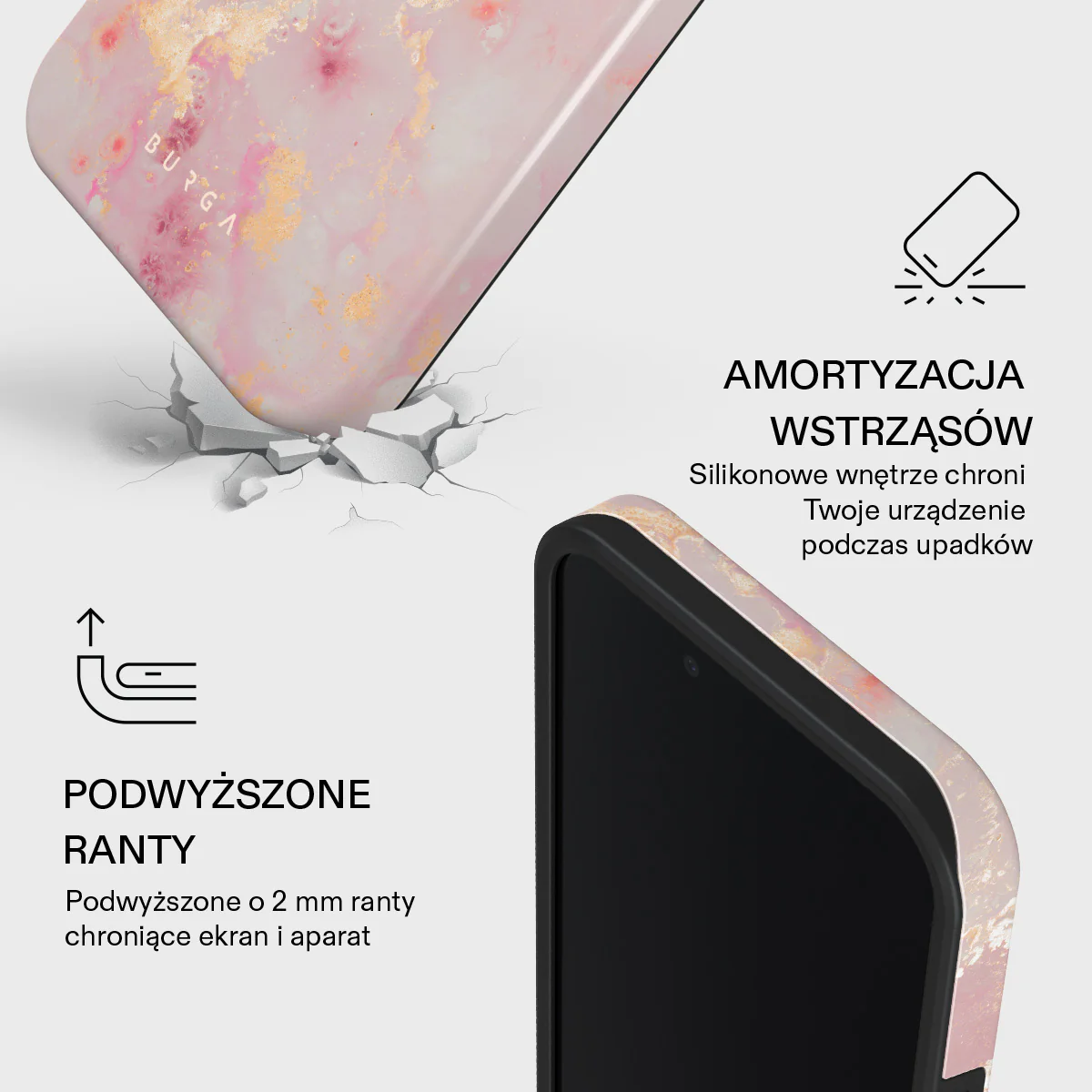 Golden Coral - iPhone 17e Etui - Image 4