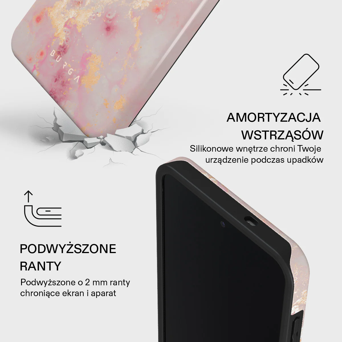 Golden Coral - Samsung Galaxy S25 FE Etui - Image 4