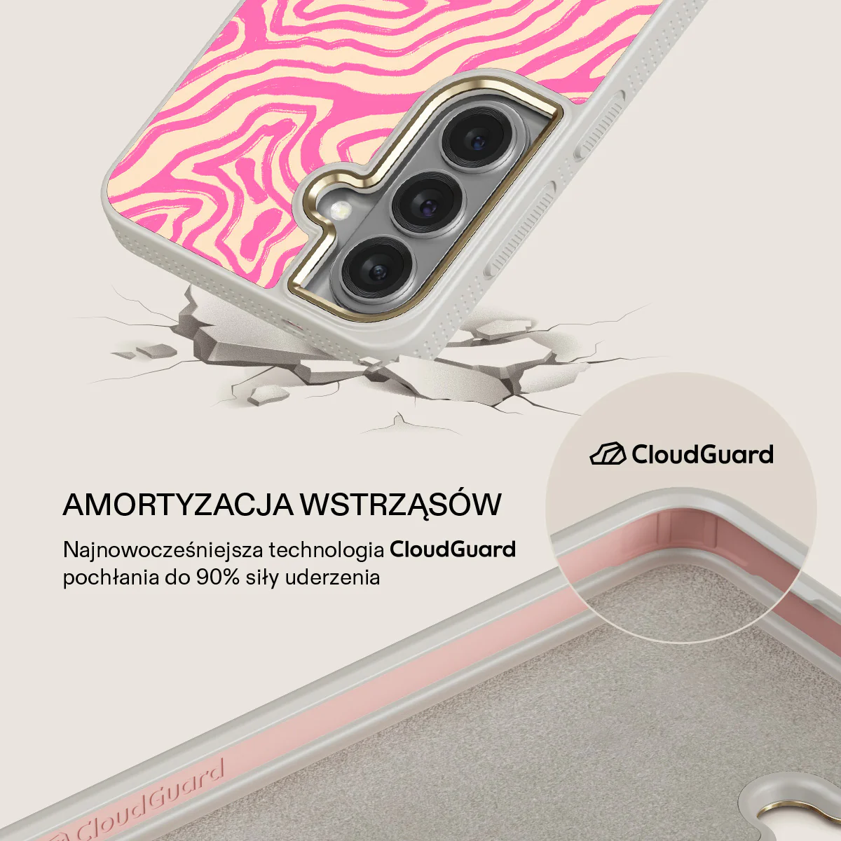 Pink Shores - Samsung Galaxy S26 Etui - Image 28