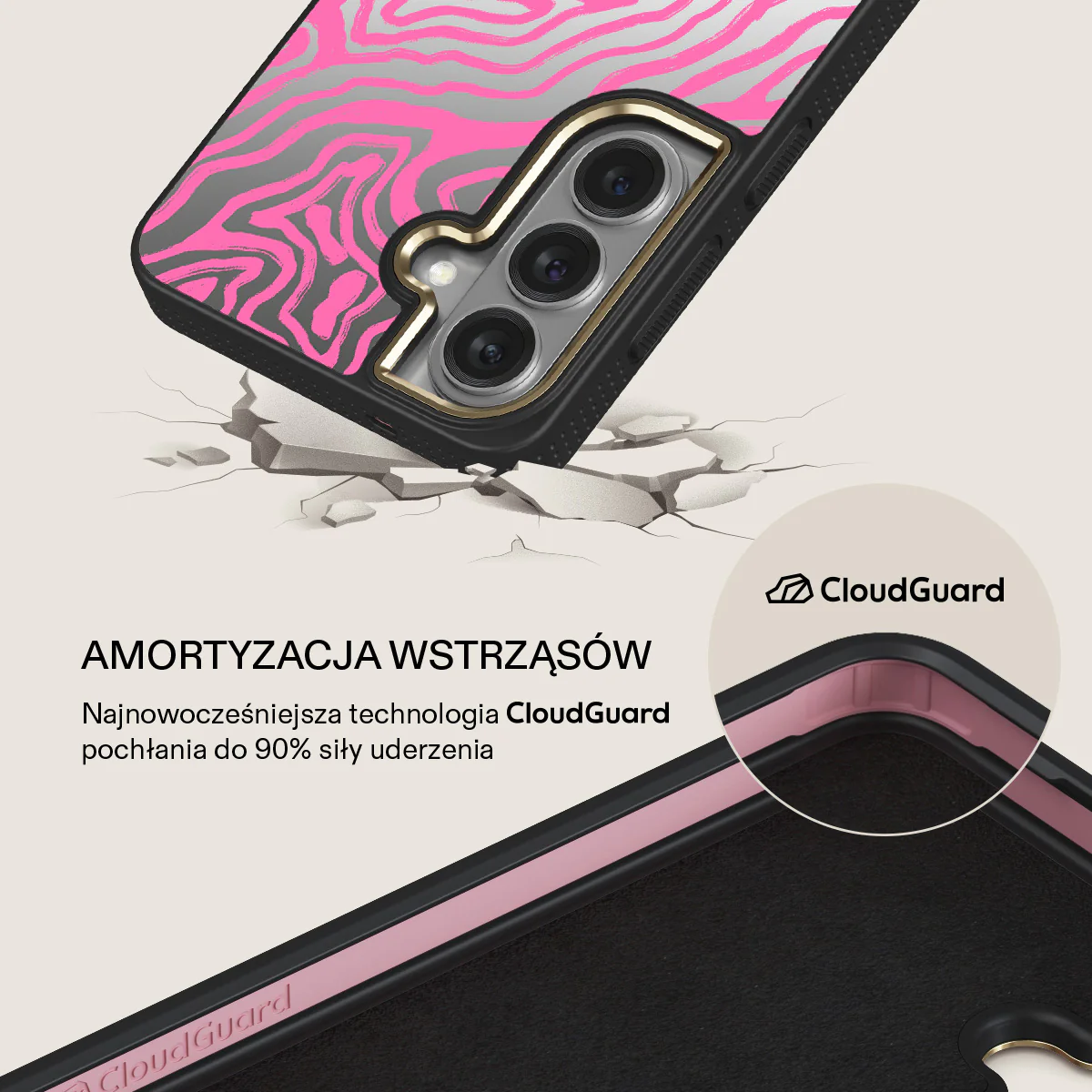 Pink Shores - Samsung Galaxy S26 Etui - Image 42