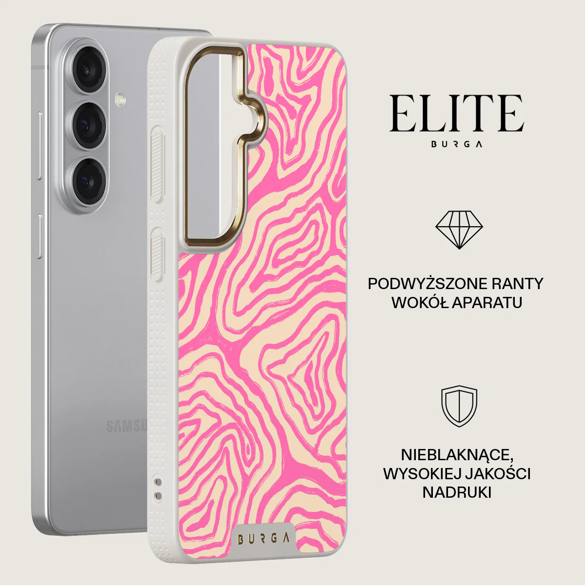 Pink Shores - Samsung Galaxy S26 Plus Etui - Image 27