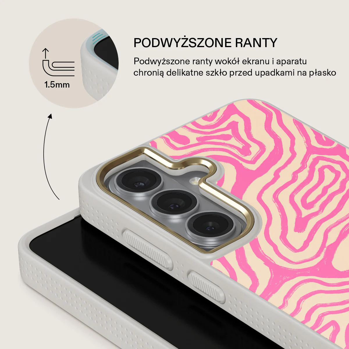 Pink Shores - Samsung Galaxy S26 Plus Etui - Image 29
