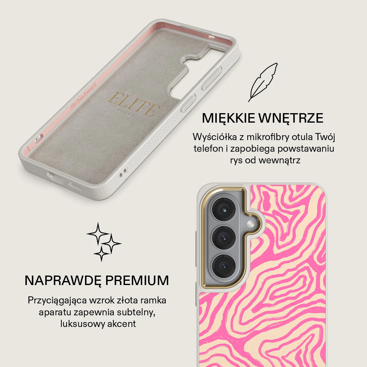 Pink Shores - Samsung Galaxy S26 Plus Etui - Image 31