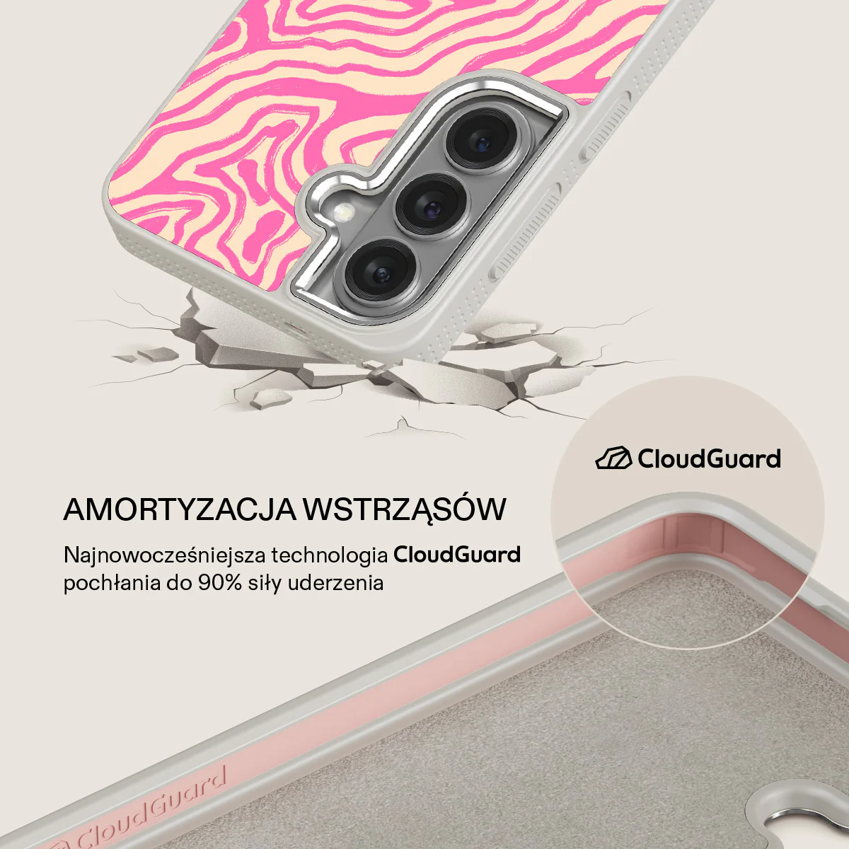 Pink Shores - Samsung Galaxy S26 Plus Etui - Image 35
