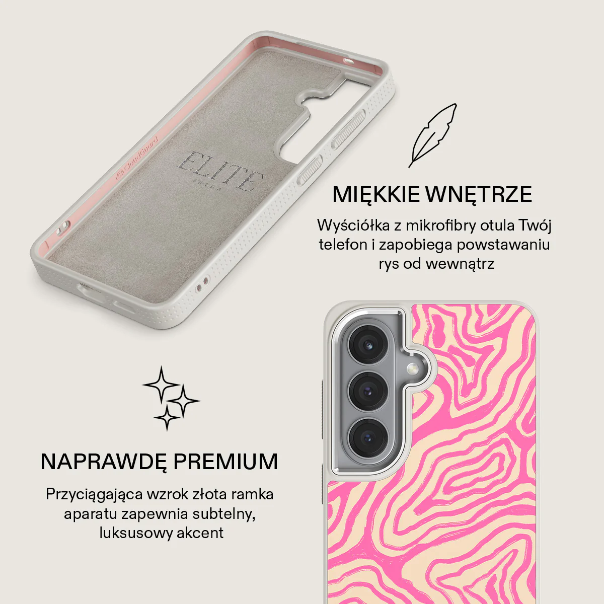 Pink Shores - Samsung Galaxy S26 Plus Etui - Image 38