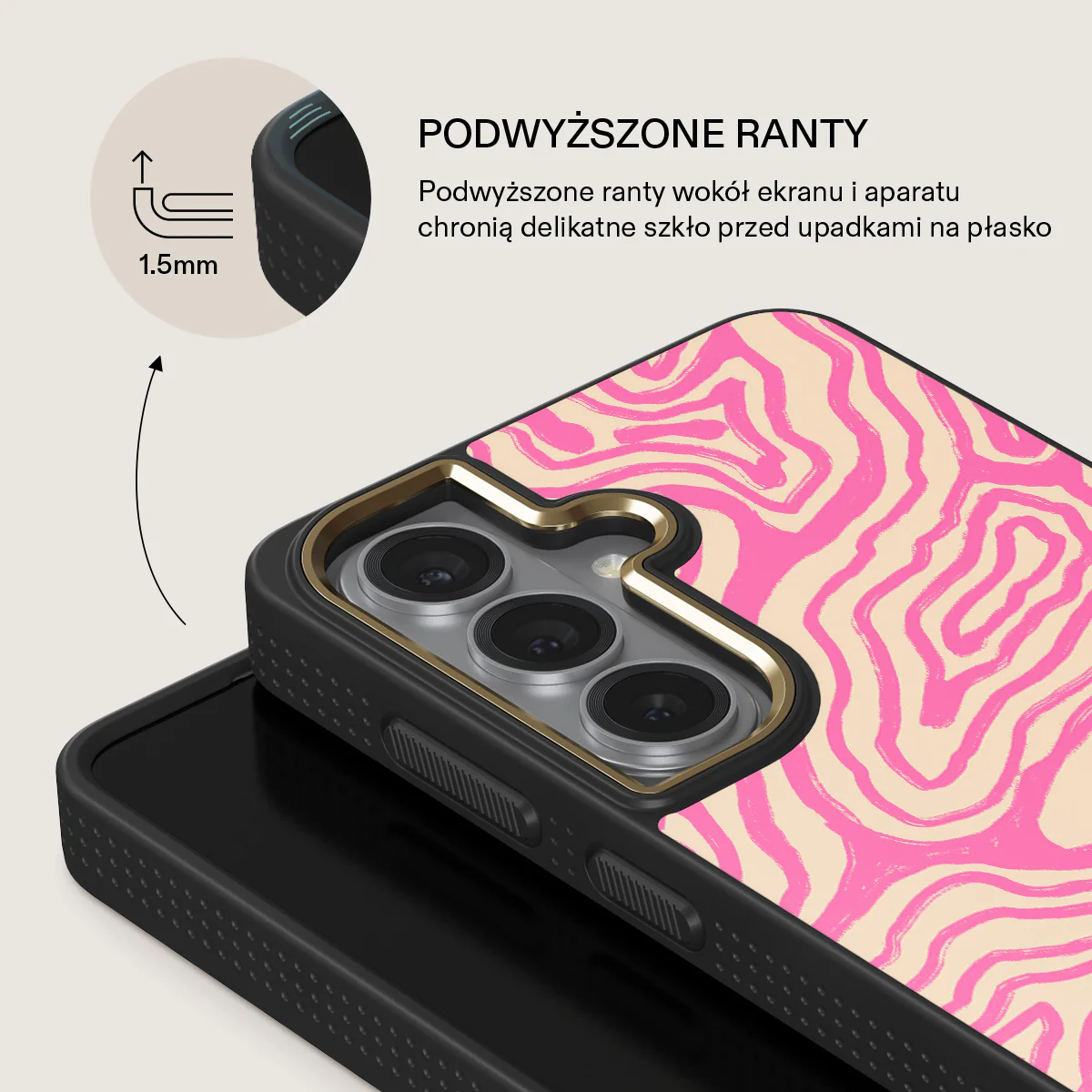 Pink Shores - Samsung Galaxy S26 Plus Etui - Image 8