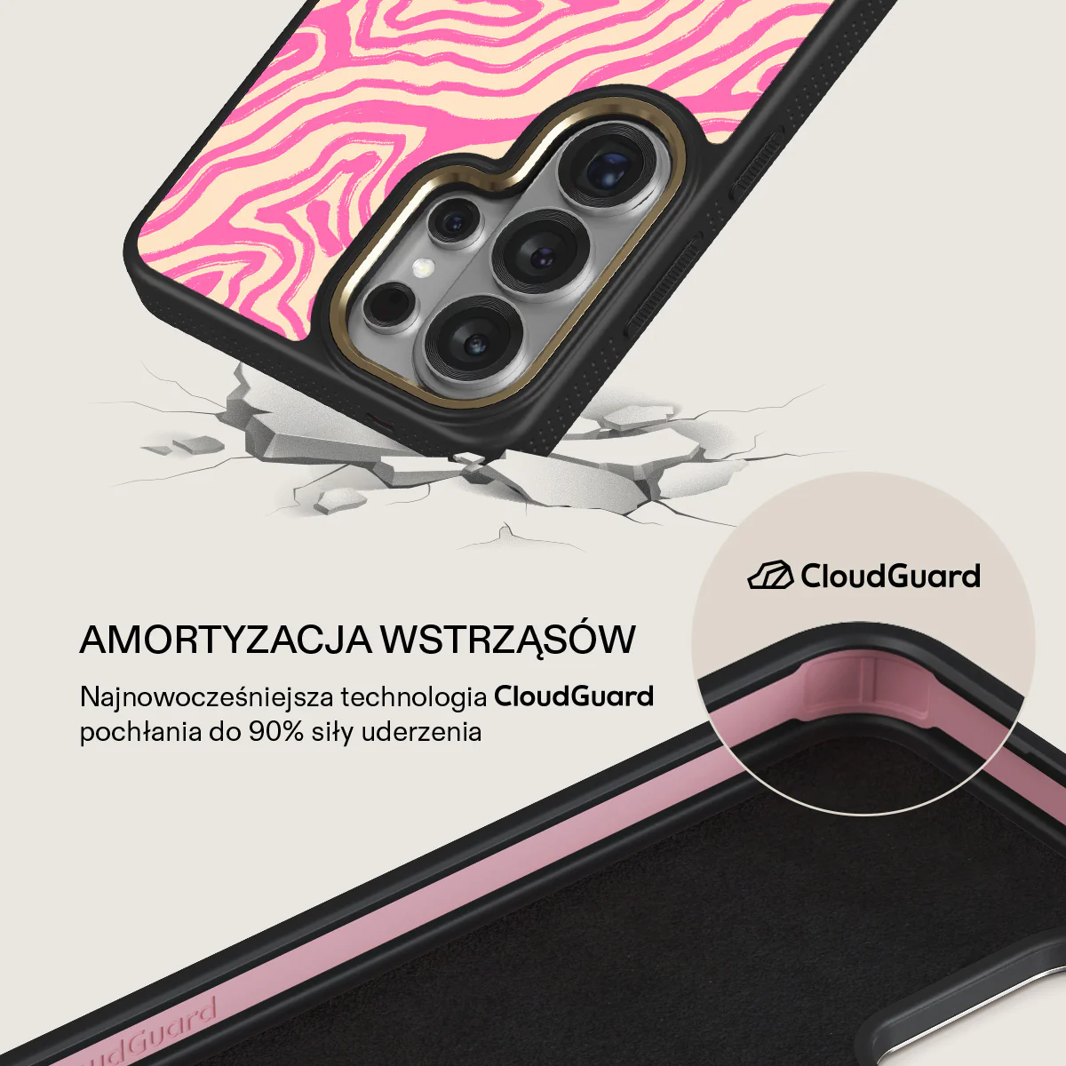 Pink Shores - Samsung Galaxy S26 Ultra Etui - Image 7