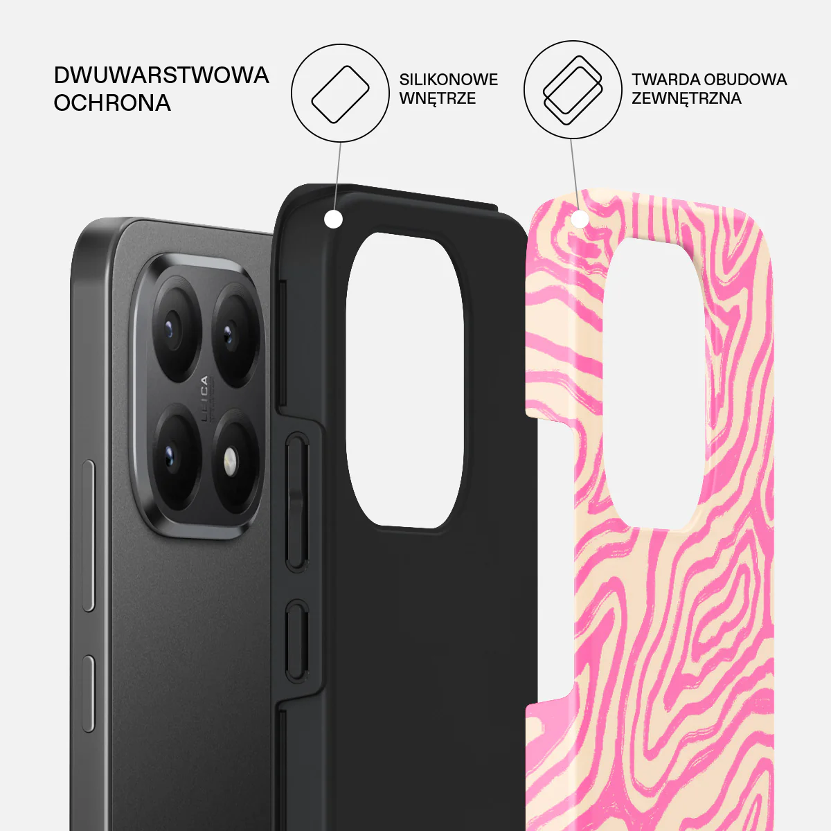 Pink Shores - Xiaomi 15T Etui - Image 2