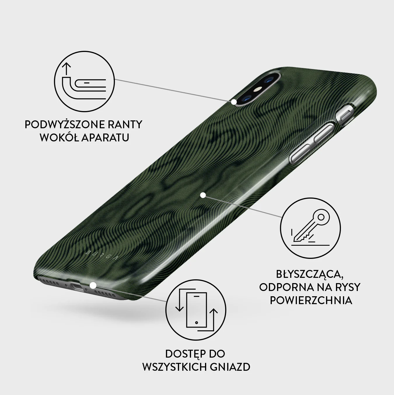 Pioneer - iPhone X / XS Etui - Image 3