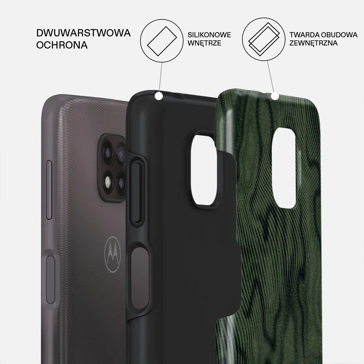Pioneer - Motorola Moto G Power 2021 Etui - Image 2