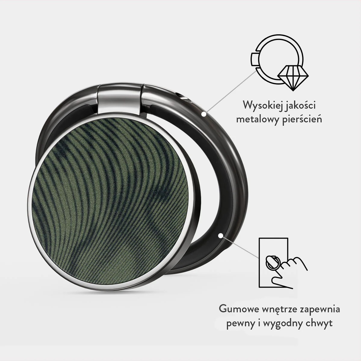 Pioneer - Samoprzylepny Okrągły Uchwyt - Image 2