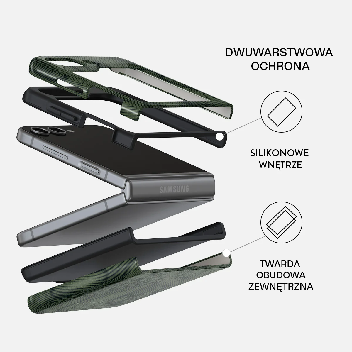 Pioneer - Samsung Galaxy Z Flip 5 Etui - Image 2
