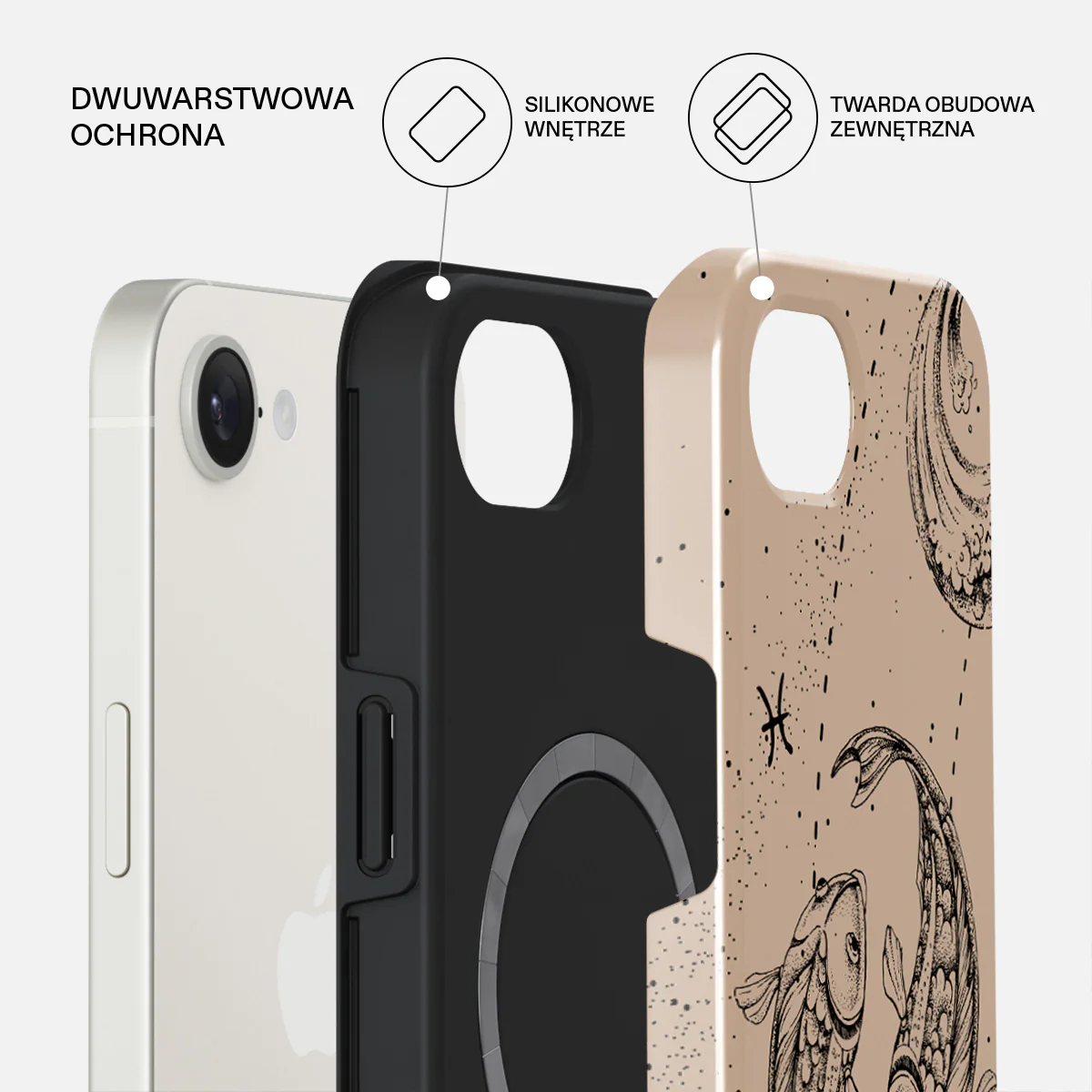 Pisces - iPhone 17e Etui - Image 18