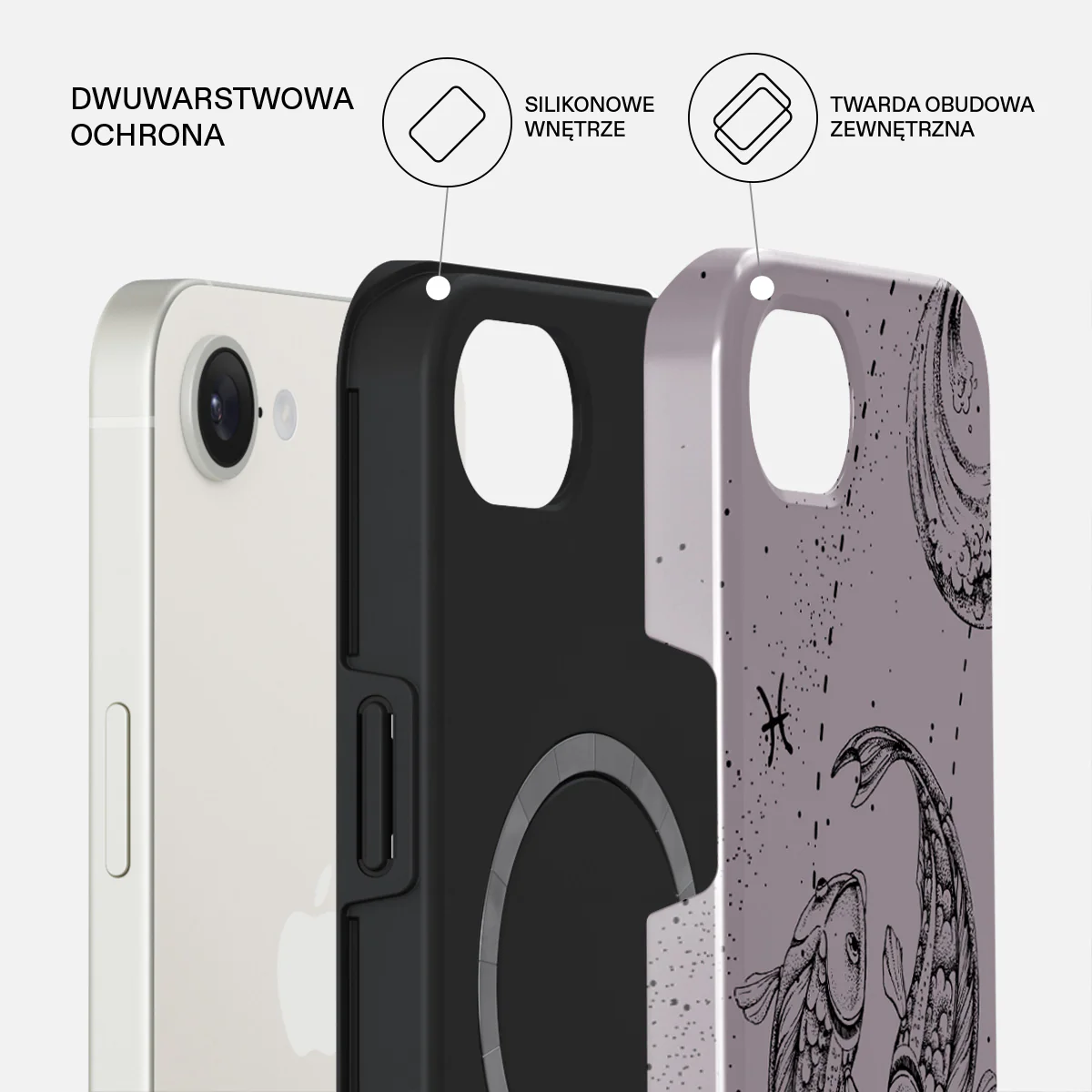 Pisces - iPhone 17e Etui - Image 6
